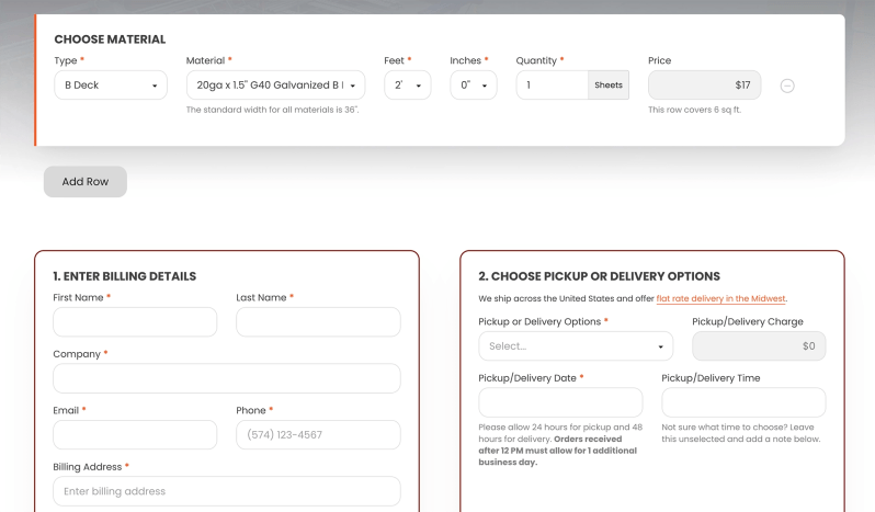 B Deck Form Deck Supplier In Chicago Structural Deck - Mobile Dark Patterns for Desktop