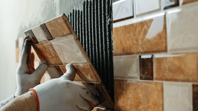 Certificate Tiling & Plastering.