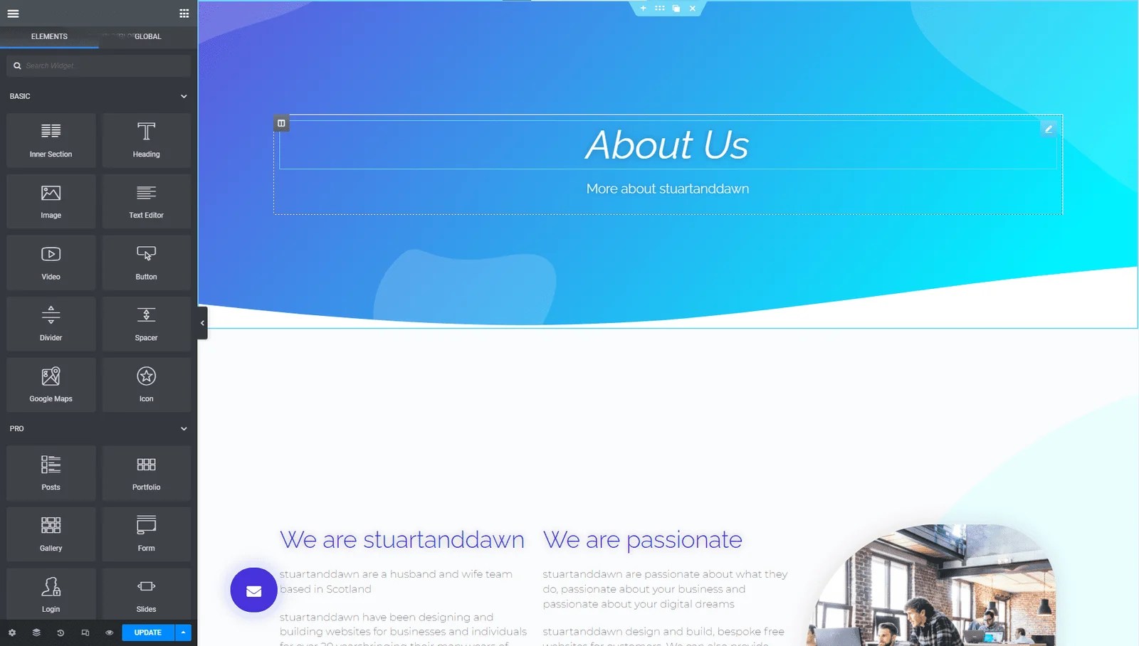 stuartanddawn  we are passionate