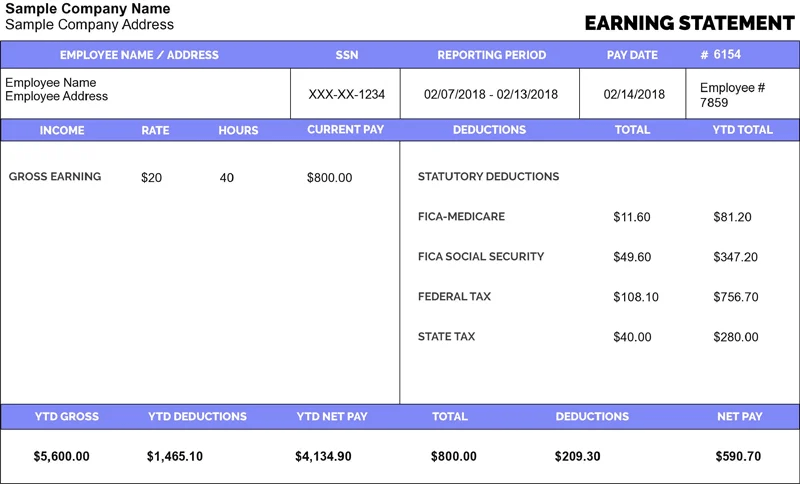 Customize the pay stub template. Free Paystub Generator 100 Free Check Stub Maker Online In Usa