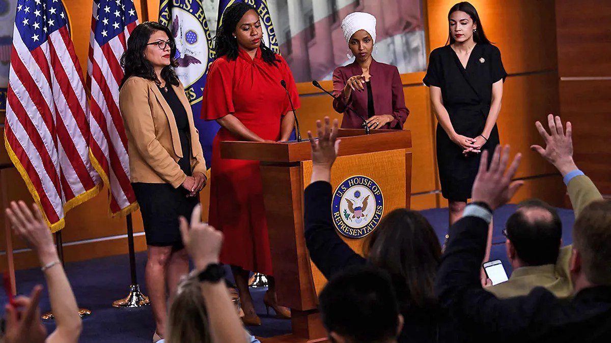 Tlaib 'LOOK AT THIS ROOM, MOTHERF---ERS': Squad member Tlaib launches profanity-filled tirade against US, Israel at Detroit conference