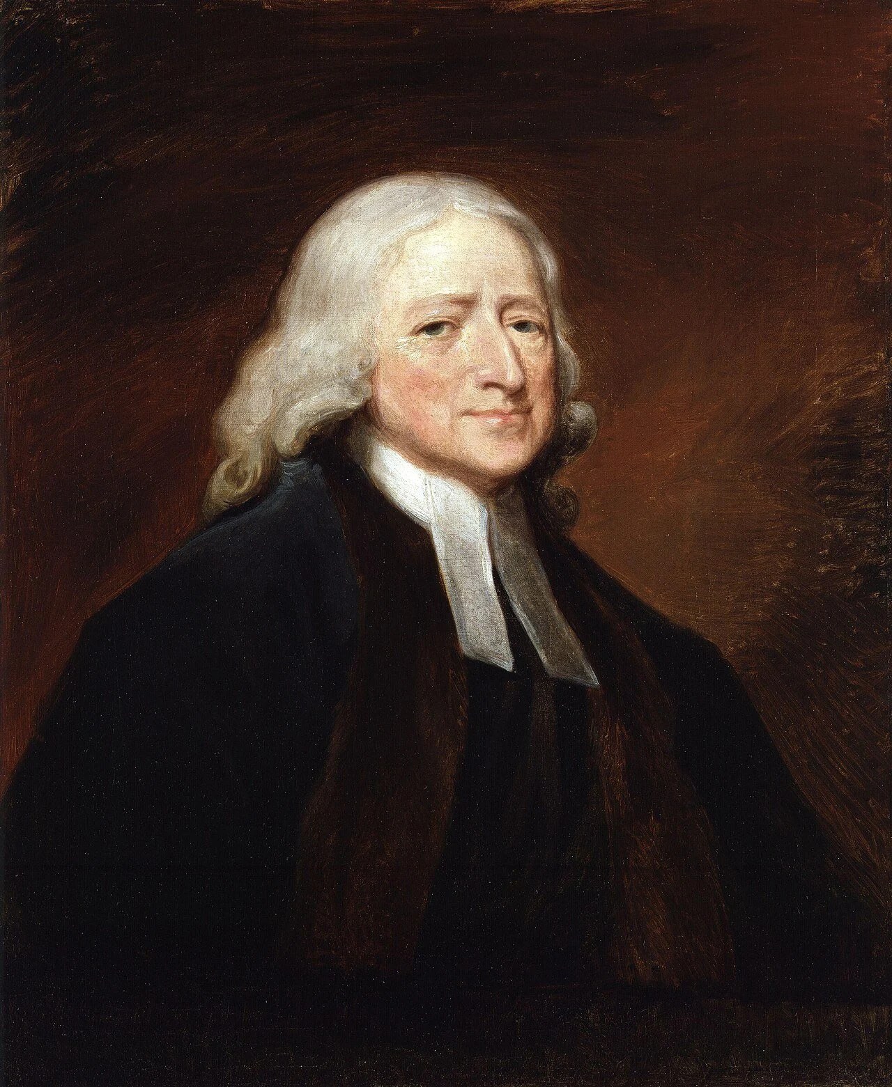Portrait of John Wesley, founder of Methodism, whose movement created the United Methodist trust clause tradition