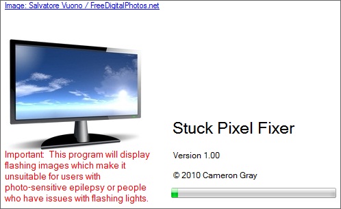 Stuck pixel fixer