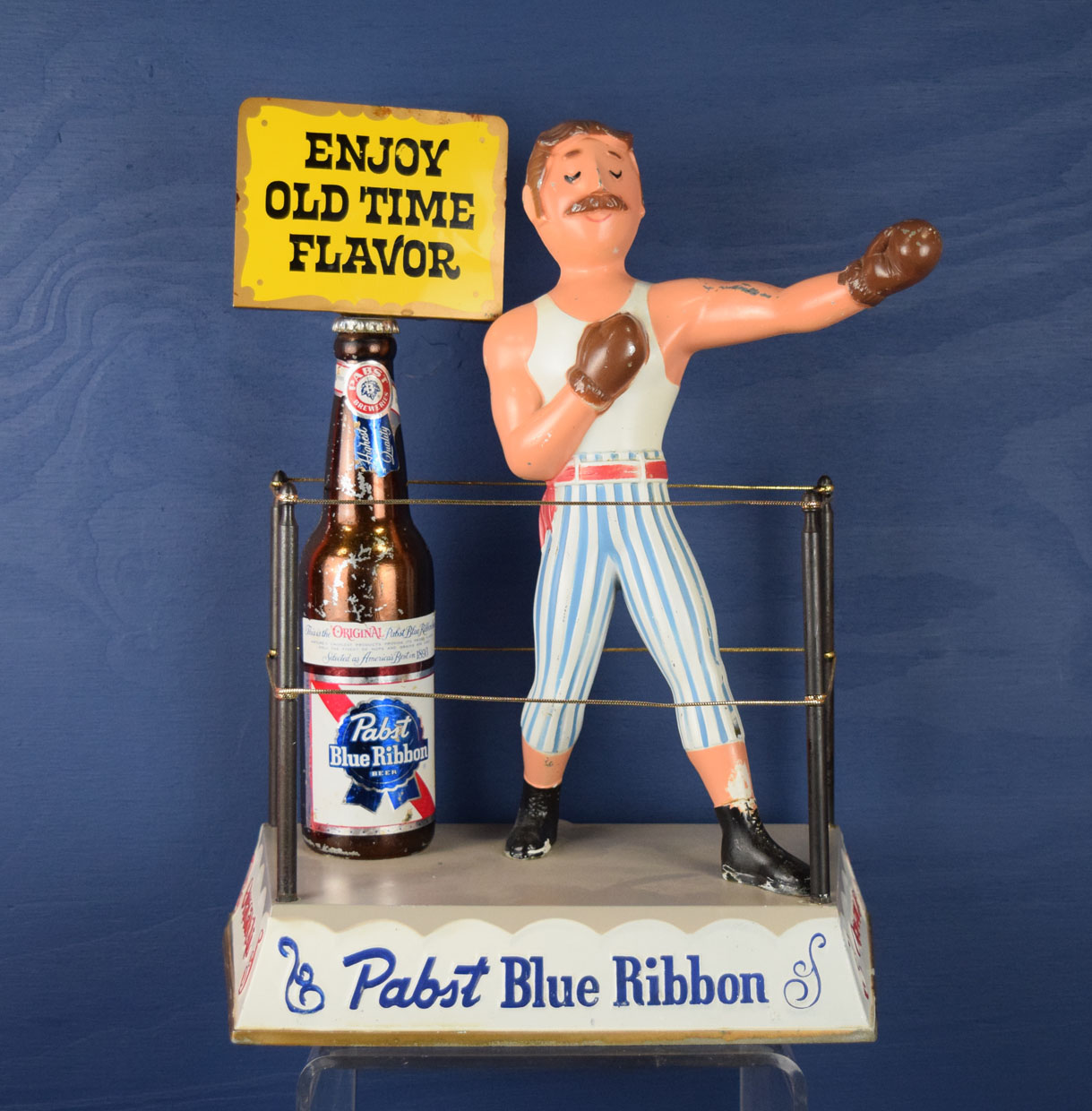 Pabst Blue Ribbon Boxer Bar Back Enjoy Old Time Flavor - Discover