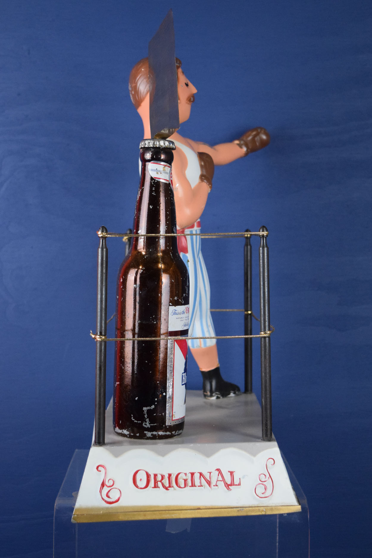 Pabst Blue Ribbon Boxer Bar Back Enjoy Old Time Flavor - Discover