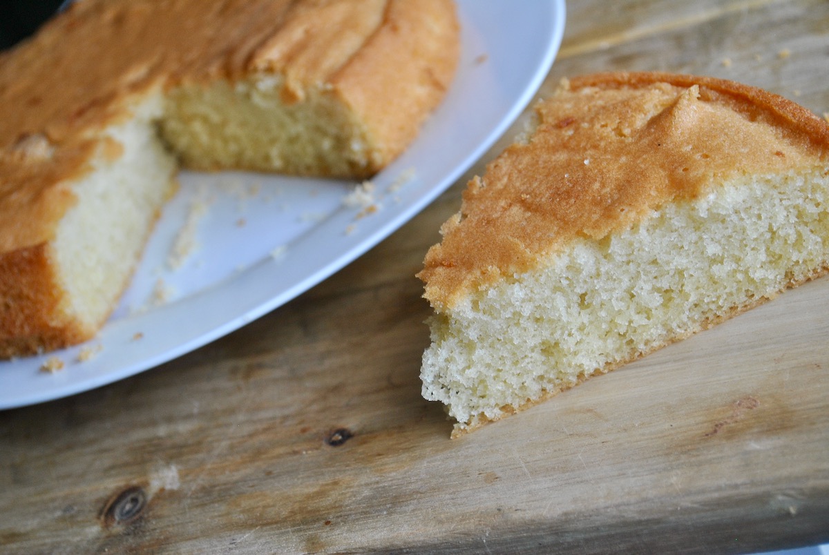 Simple Plain Sponge Cake recipe Recipe