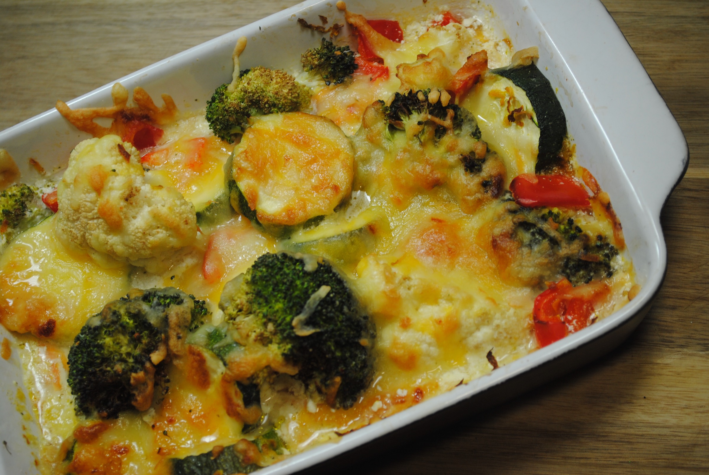 Healthy One Dish Veggie Bake Recipe