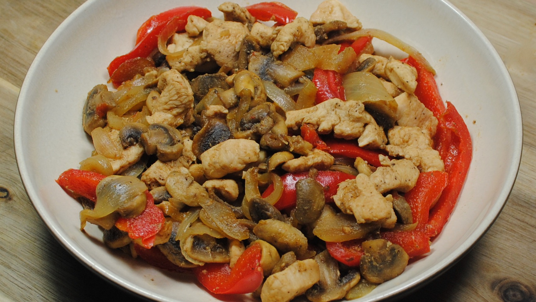 Super Quick Pepper Chicken Stir Fry Recipe