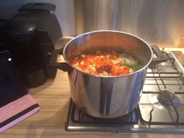 Chilli Veg (detox!) Soup Recipe