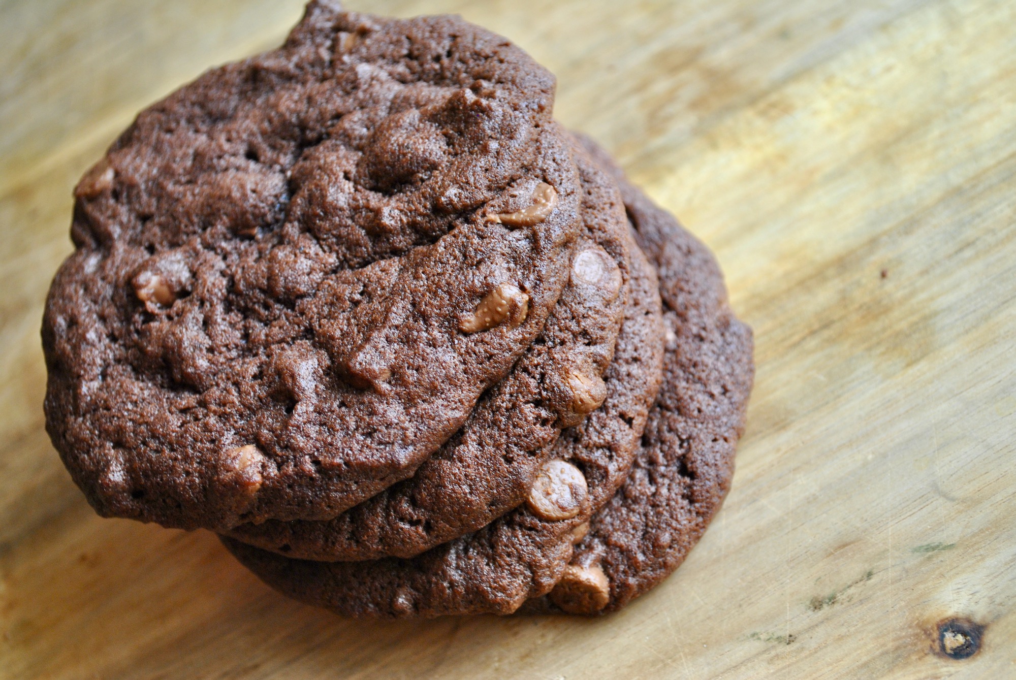 Easy Double Chocolate Chip Cookies Recipe