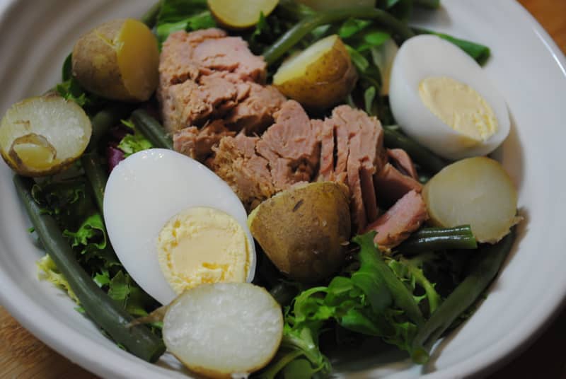 Simple Tuna Nicoise Salad recipe Recipe