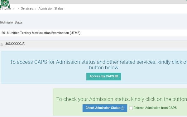 JAMB CAPS