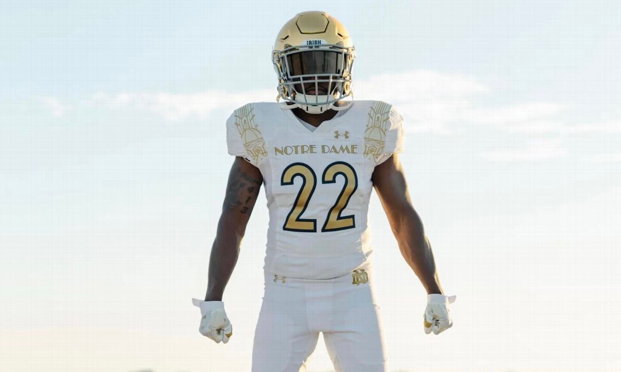 Notre dame shamrock series jersey announcement has me fired up