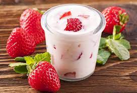 joghurt vir die kosblik