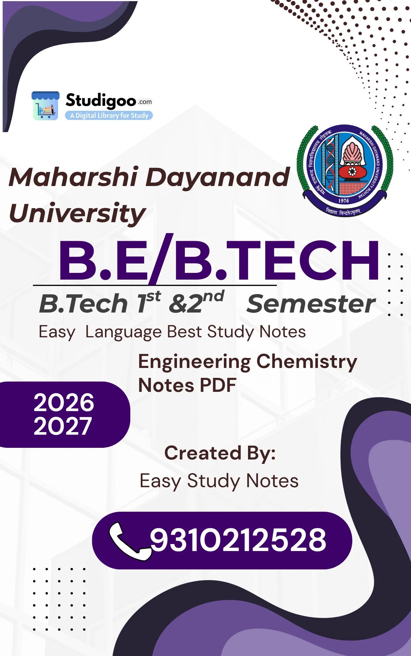 engineering chemistry notes