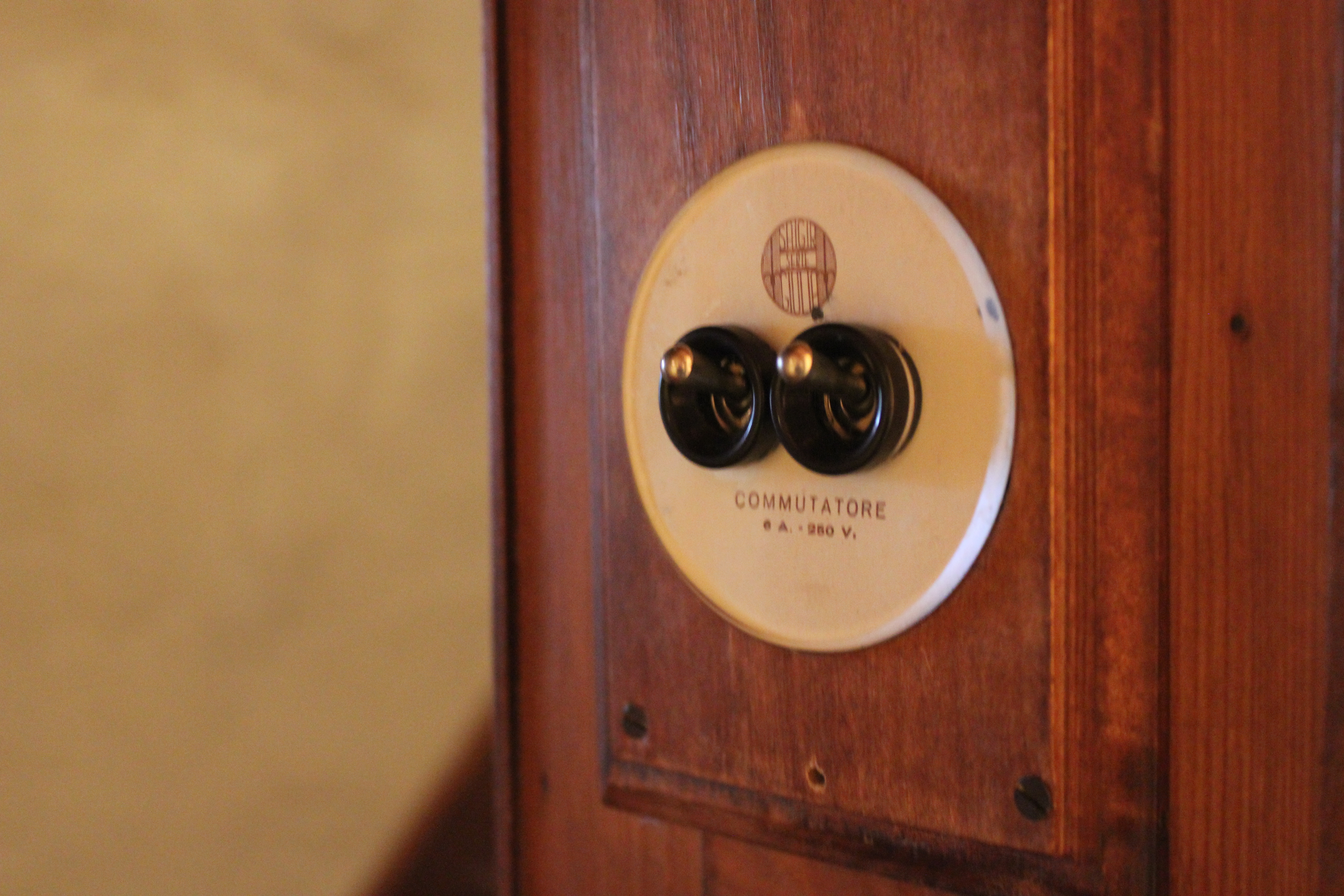 L'interruttore a leva