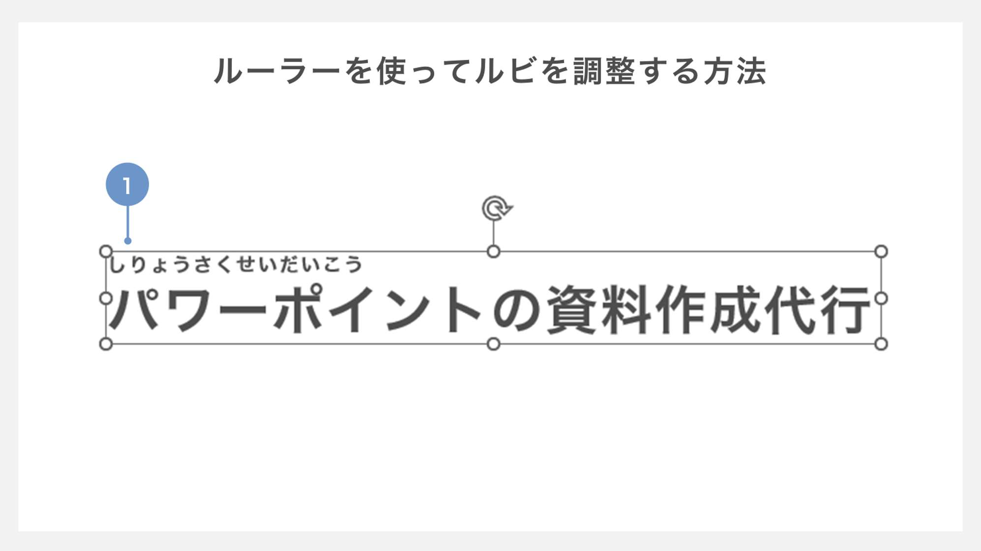パワーポイント資料にルビ（ふりがな）を付ける3つの方法を紹介 - Document Studio - ビジネス資料作成支援メディア