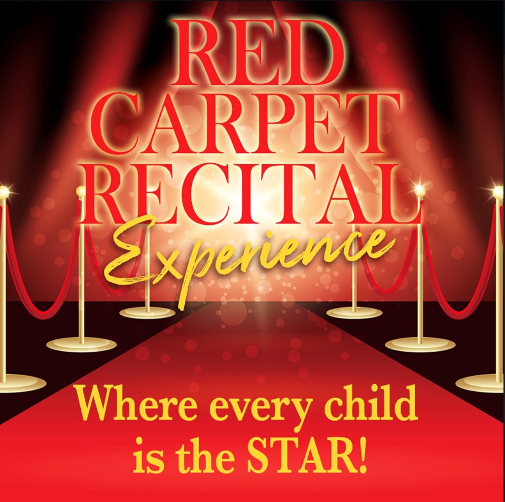 Red carpet recital!