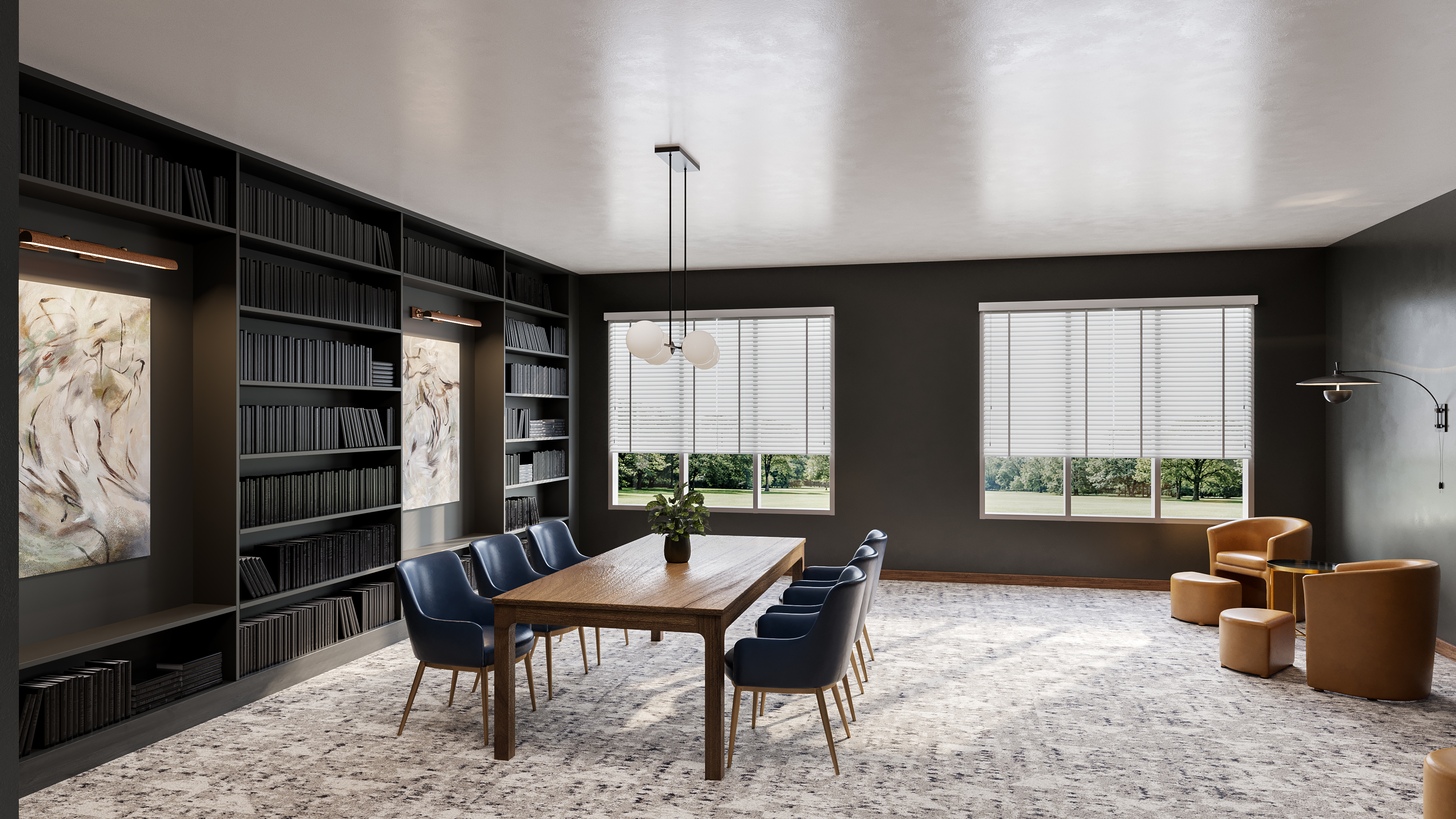 Cedar Ridge Terrace | Library