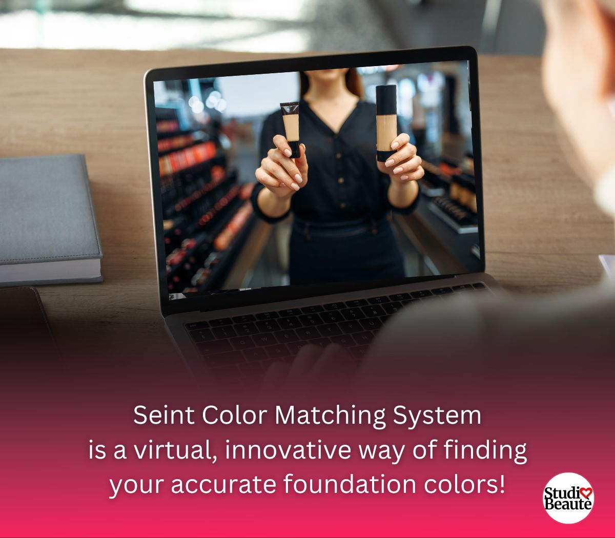 Seint Color Matching System is a virtual innovative way of finding your accurate foundation colors