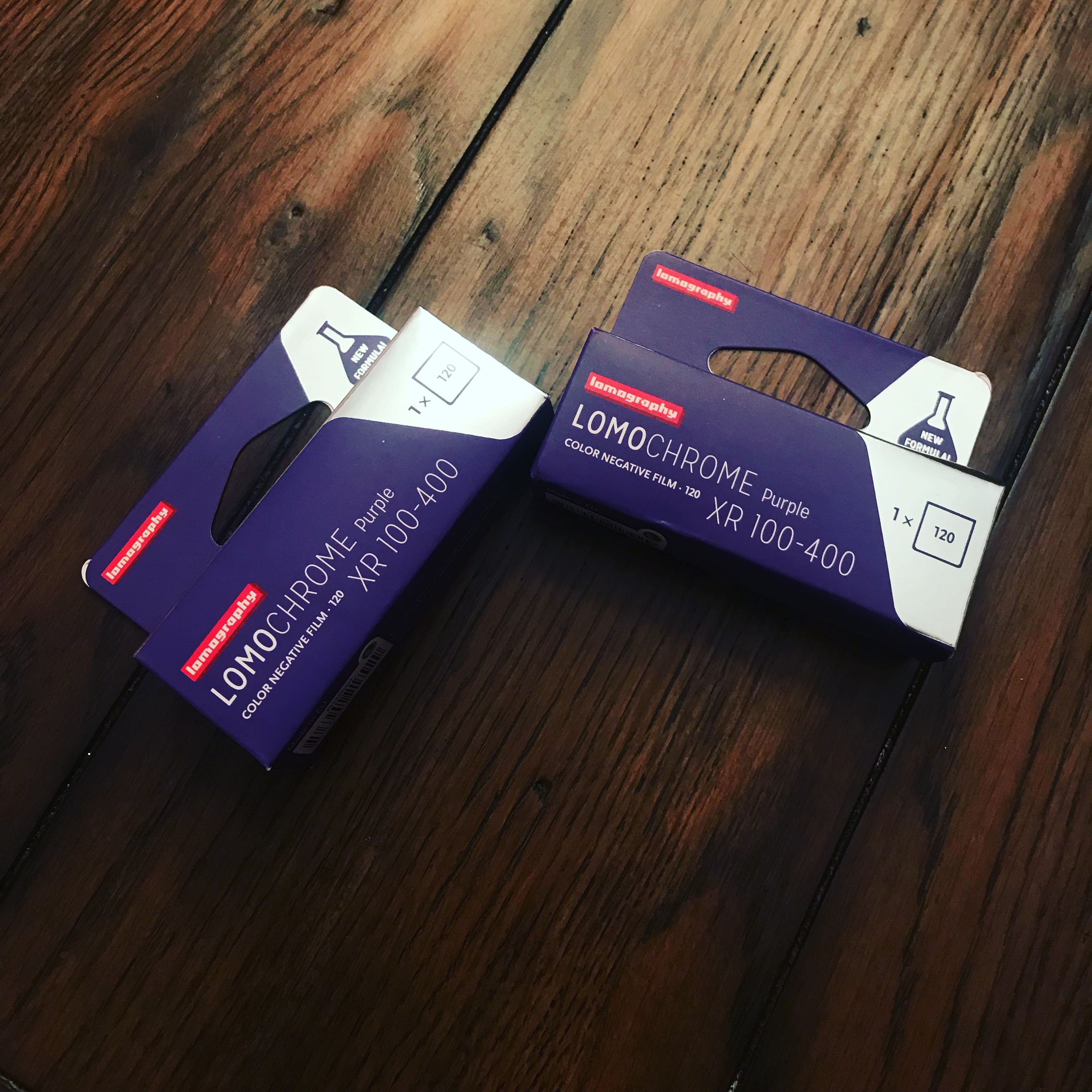 Lomochrome Purple Packaging