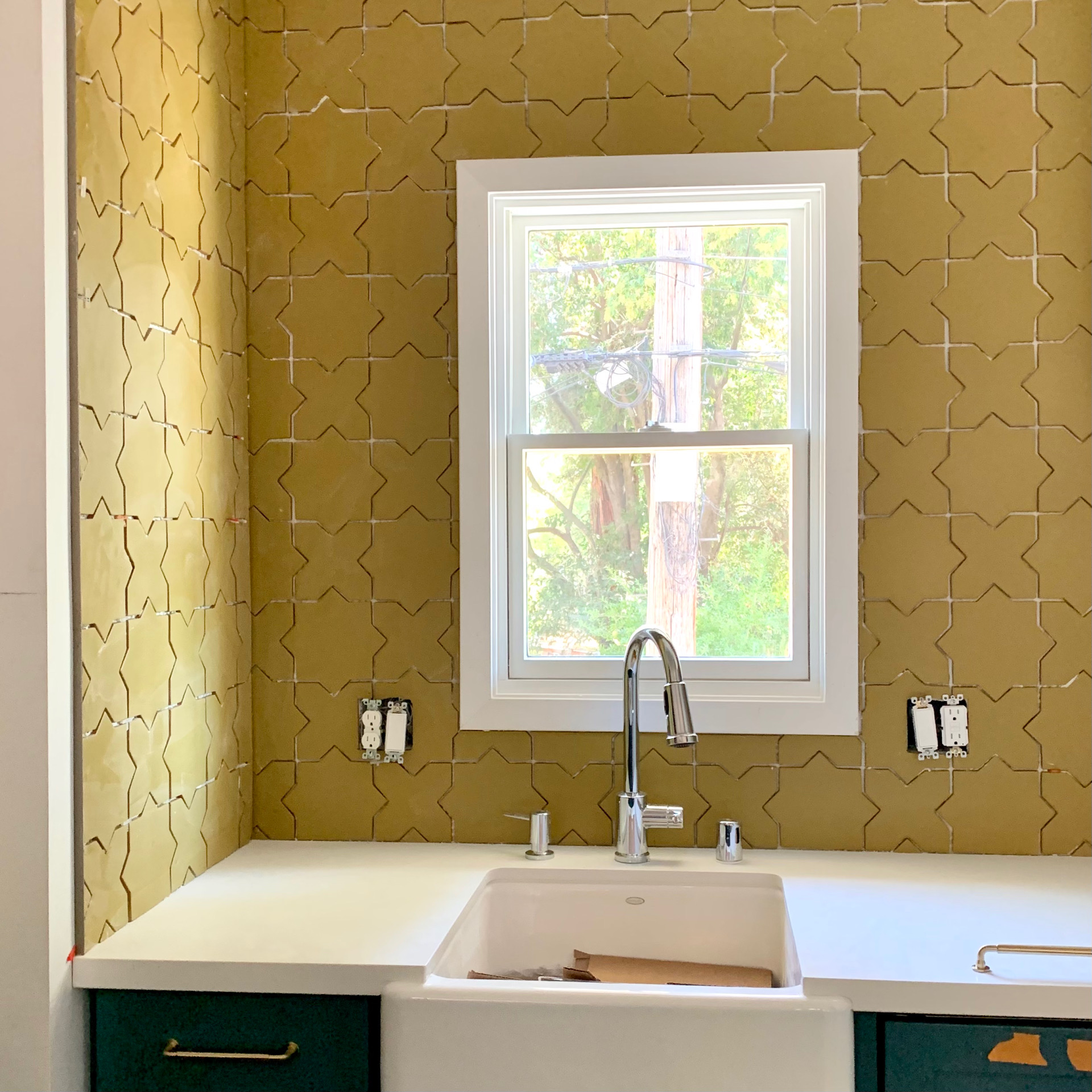 Darling Dwelling Unit - Kitchen Sink Progress