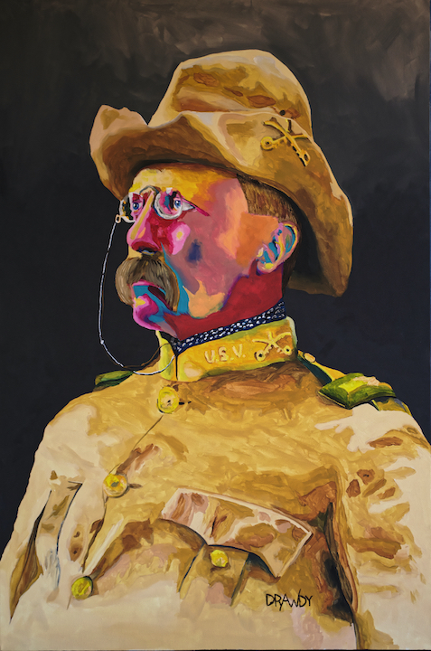 The Rough Rider - Theodore Roosevelt - Artist Proof Print