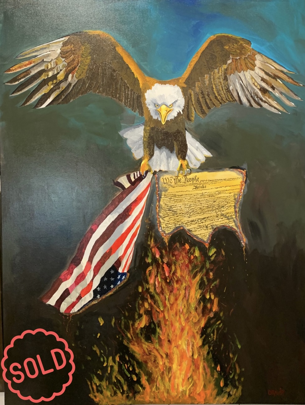 The Sentinel - 36x48" - Original