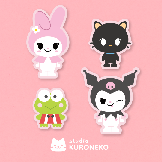 Pacote de Adesivos - Sanrio Hello Kitty V2