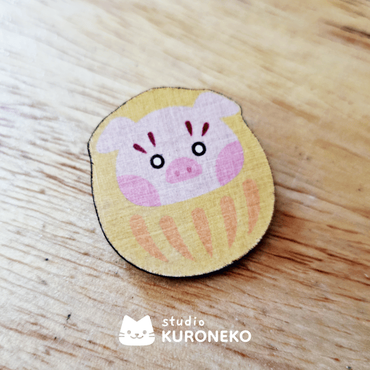 Pin Daruma Surpresa - Blind Bag