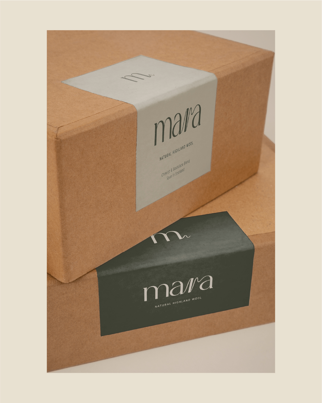 Mara packaging label design Studio Olival Brand & Digital