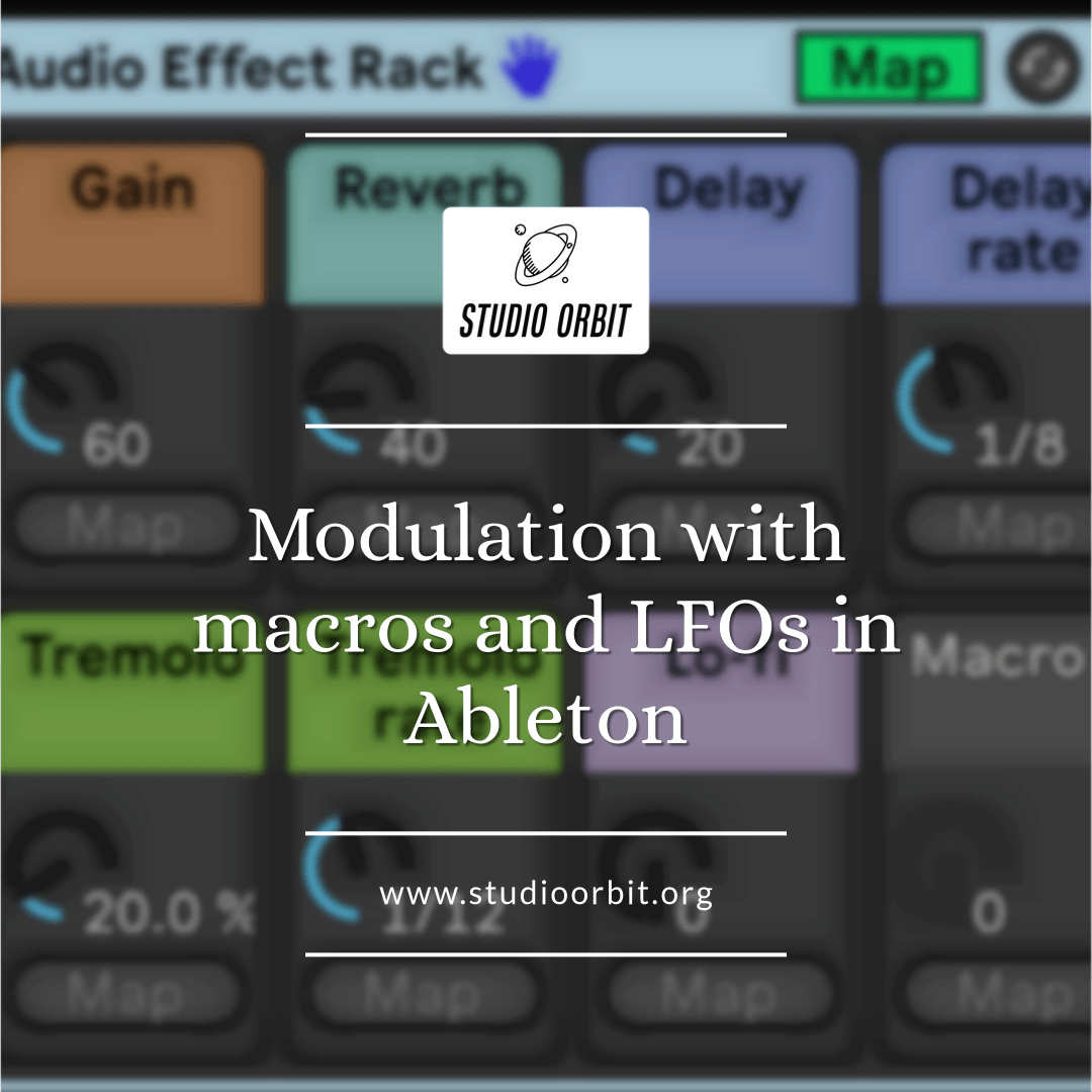 Modulation with macros and LFOs in Ableton