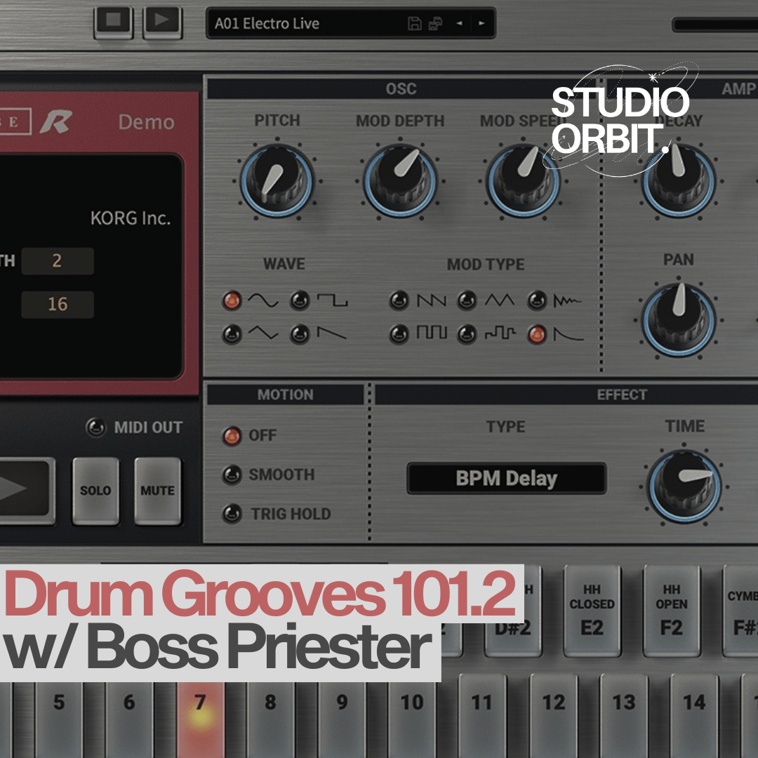 Drum Grooves 101.2 With Boss Priester