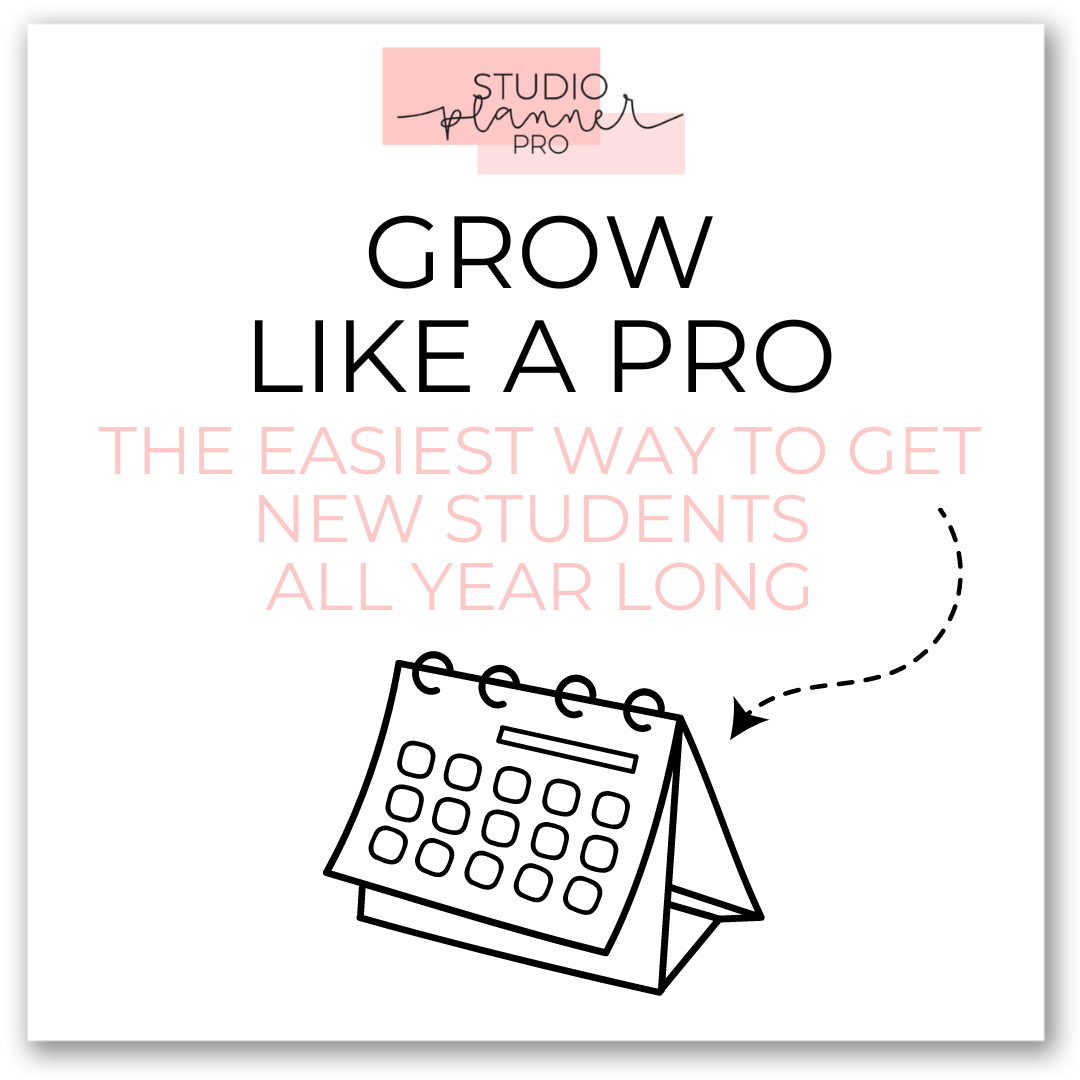 Grow Like a Pro Course Studio Planner Pro