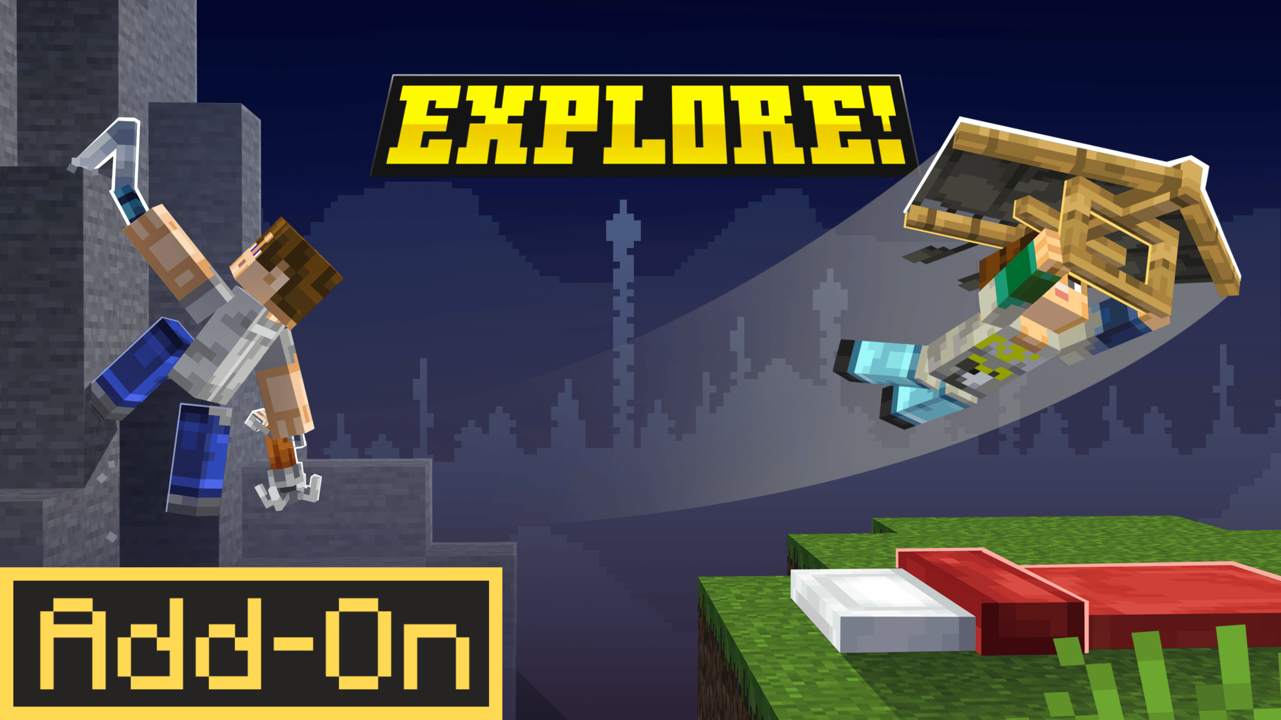 Explore Add-n for Minecraft Bedrock.