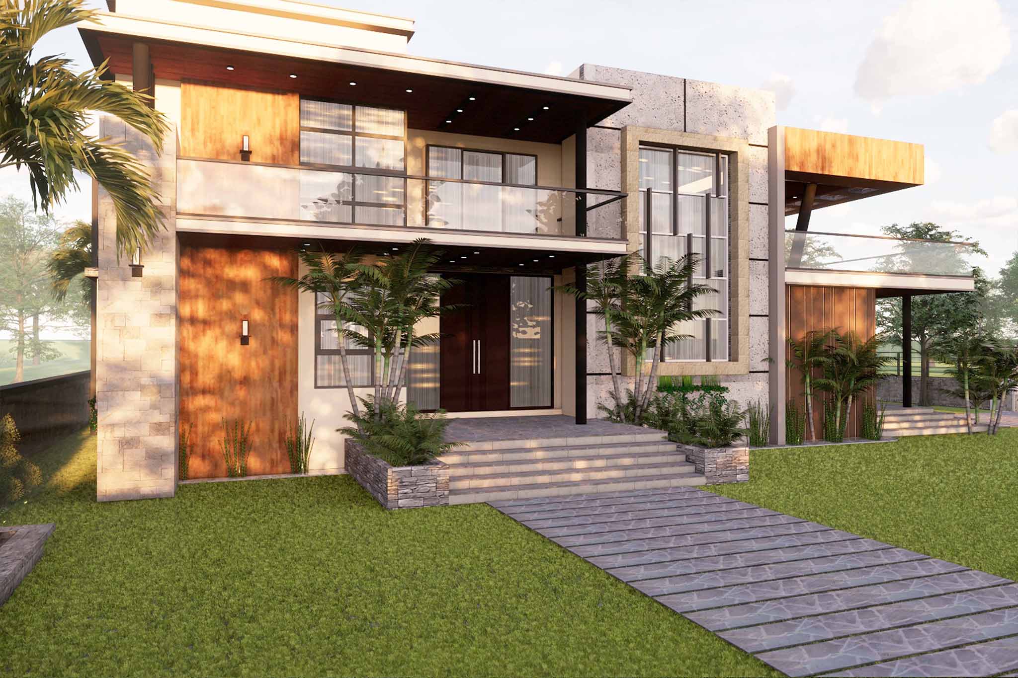 Modern Elevation SPD Architects