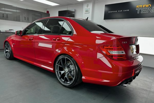 Studio Ten Mercedes C63 Rear quarter