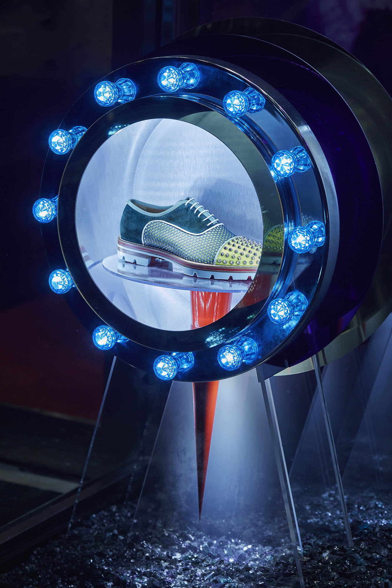 Christian Louboutin Lost in Space | Designer Windows | StudioXAG