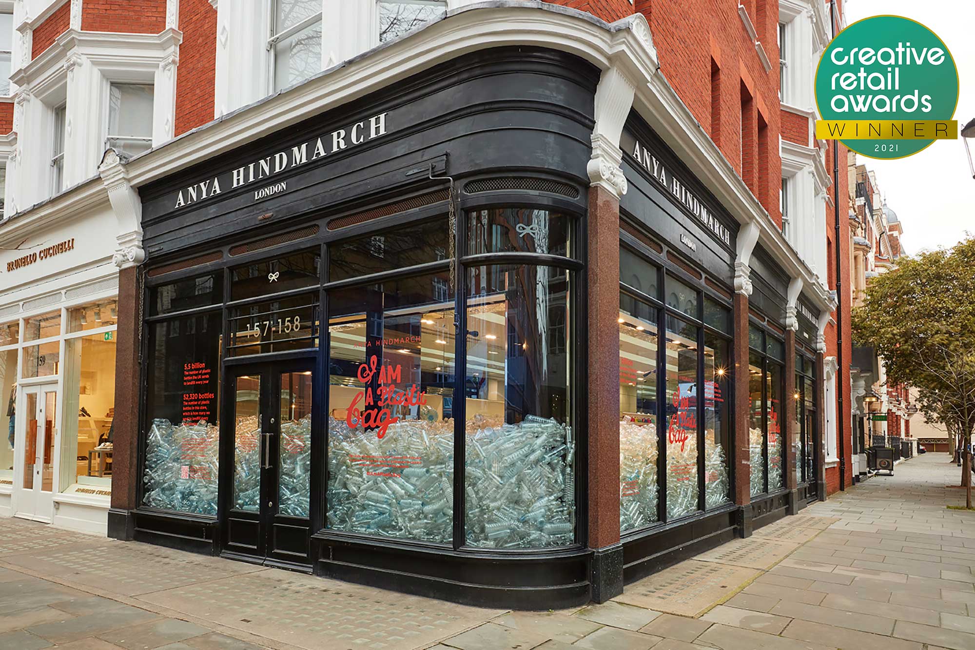 Creative Retail Awards Win for Anya Hindmarch concept store design