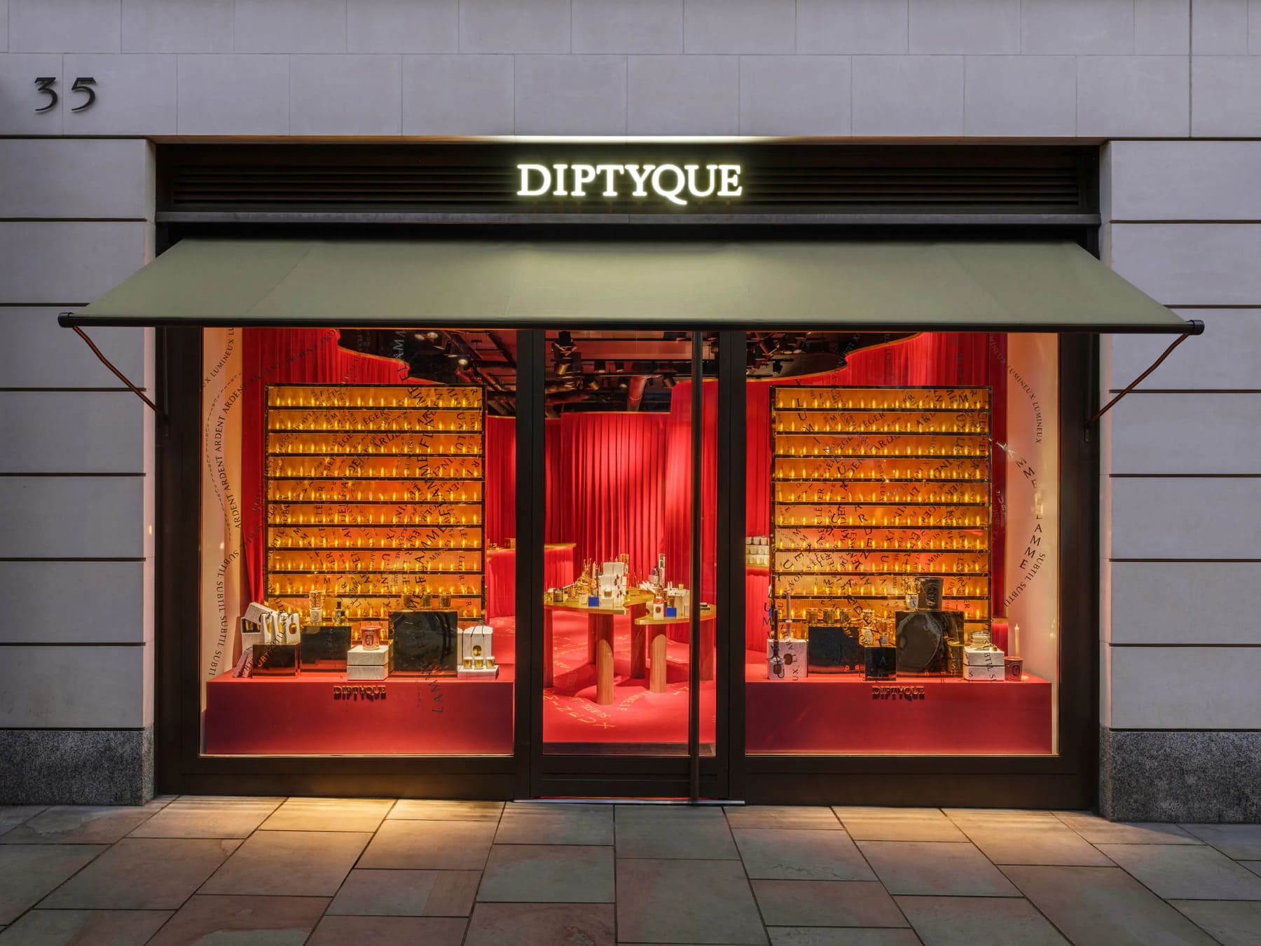 diptyque Dancing Flame | Luxury Retail Experiences | StudioXAG
