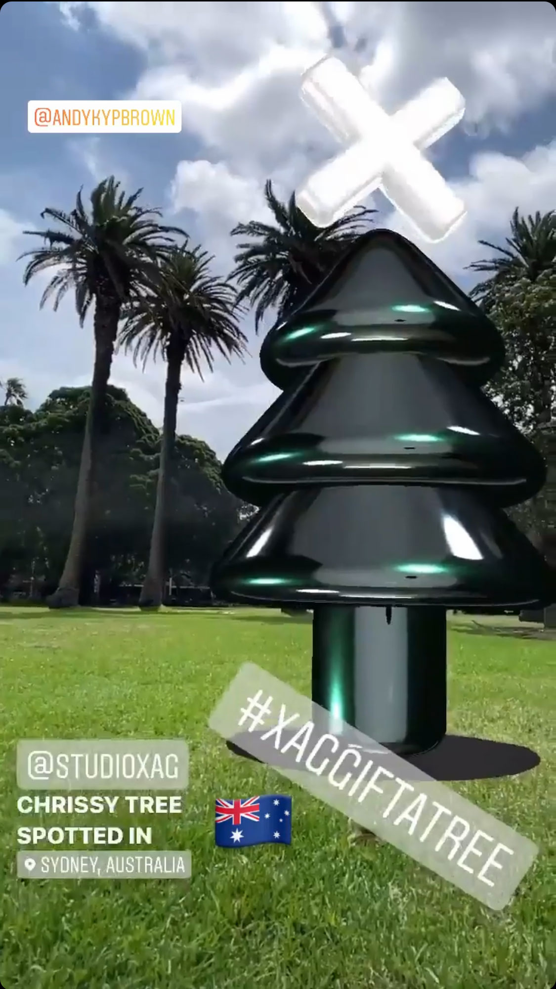 Sustainable retail design - Gift a Tree initiative Sydney