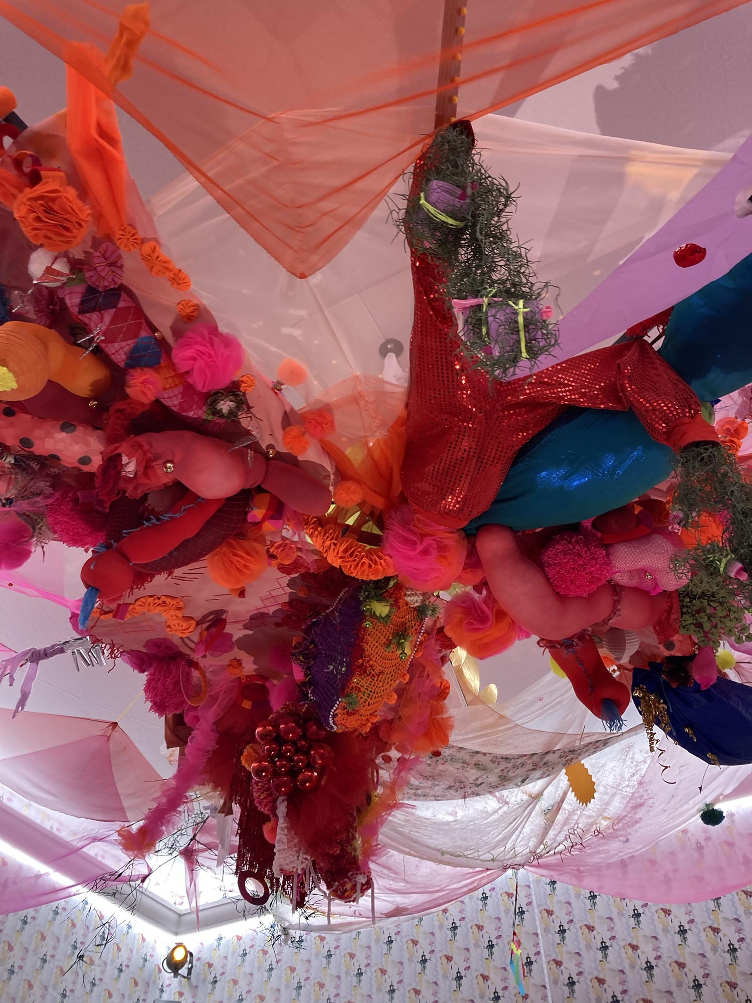 Opposites United: Intersections Beyond Boundaries colourful installation by KIA