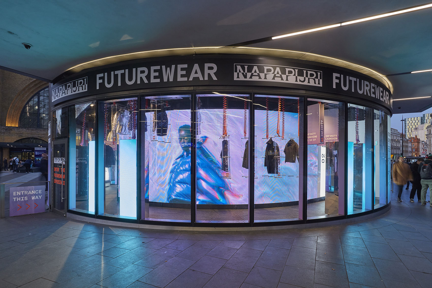 Retail / In-Store Experiential Brand Activation of the Year: Napapijri's Futurewear Store