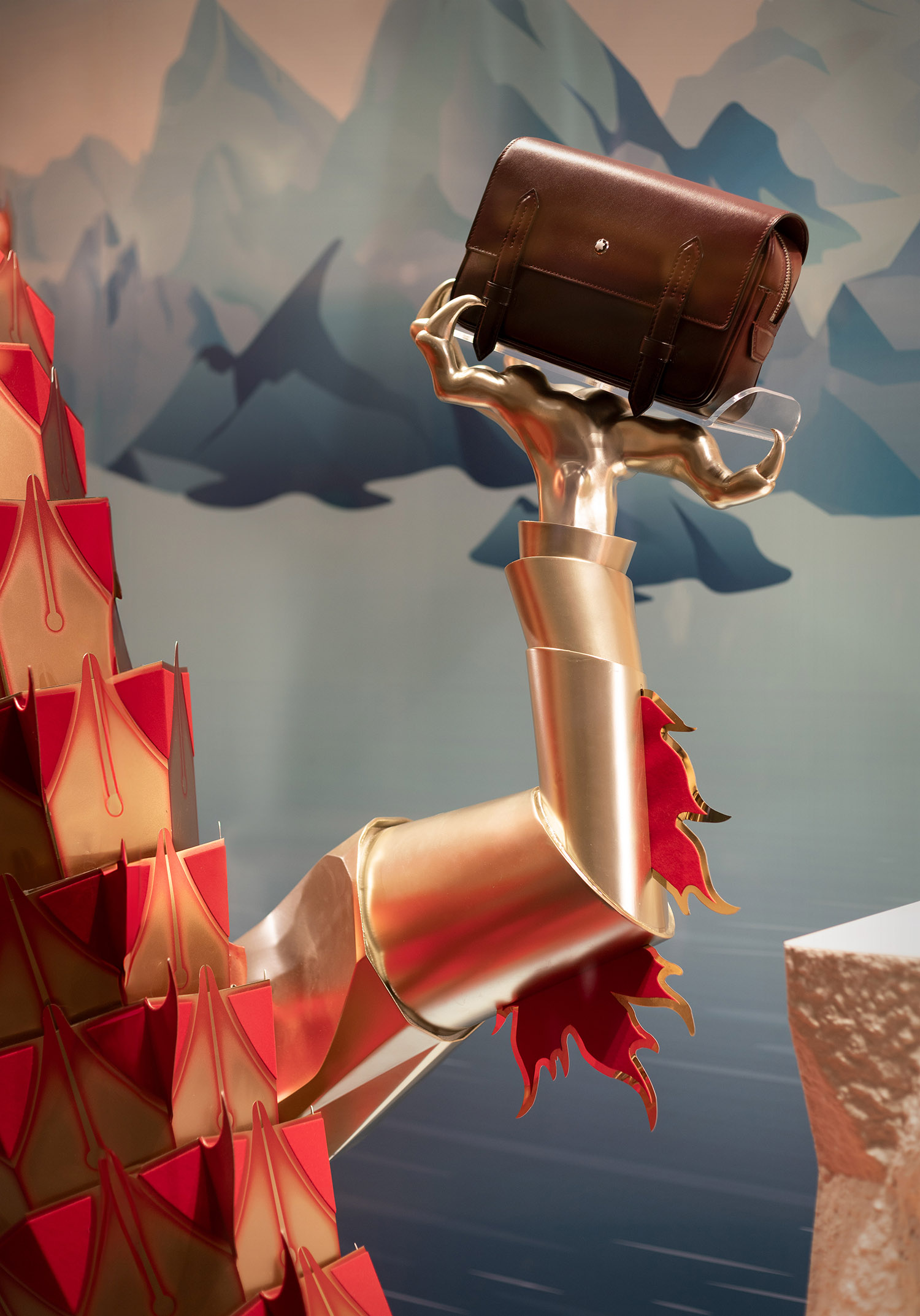 Montblanc Year of the Dragon | Retail Store Concept | StudioXAG