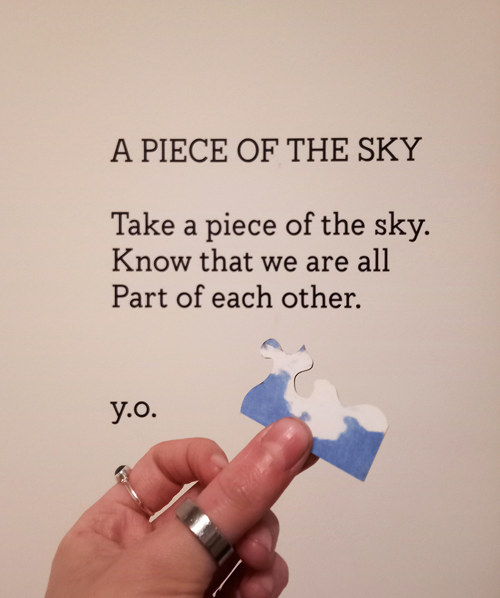A Piece of the Sky installation