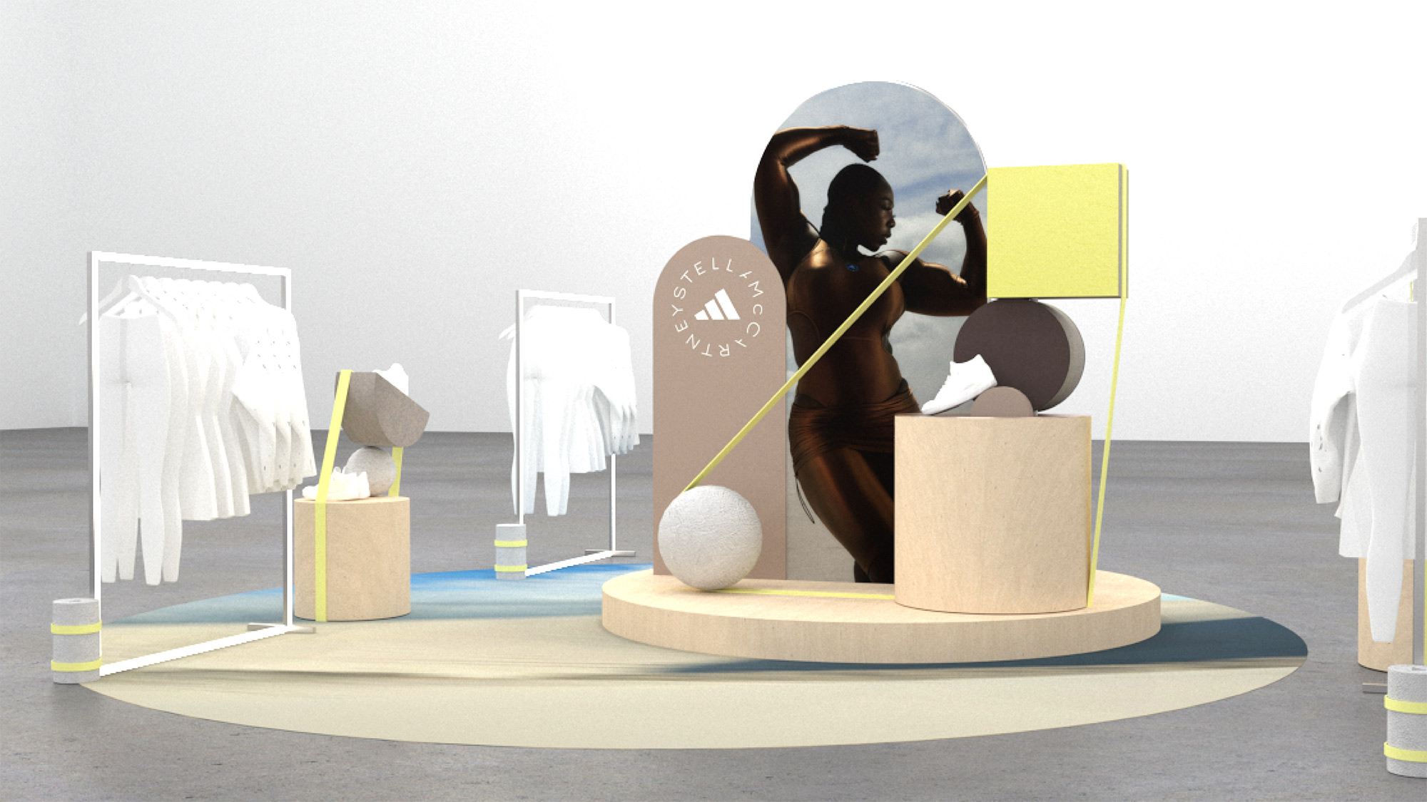 adidas Stella McCartney Strong Women Brand Retail Guidelines - StudioXAG