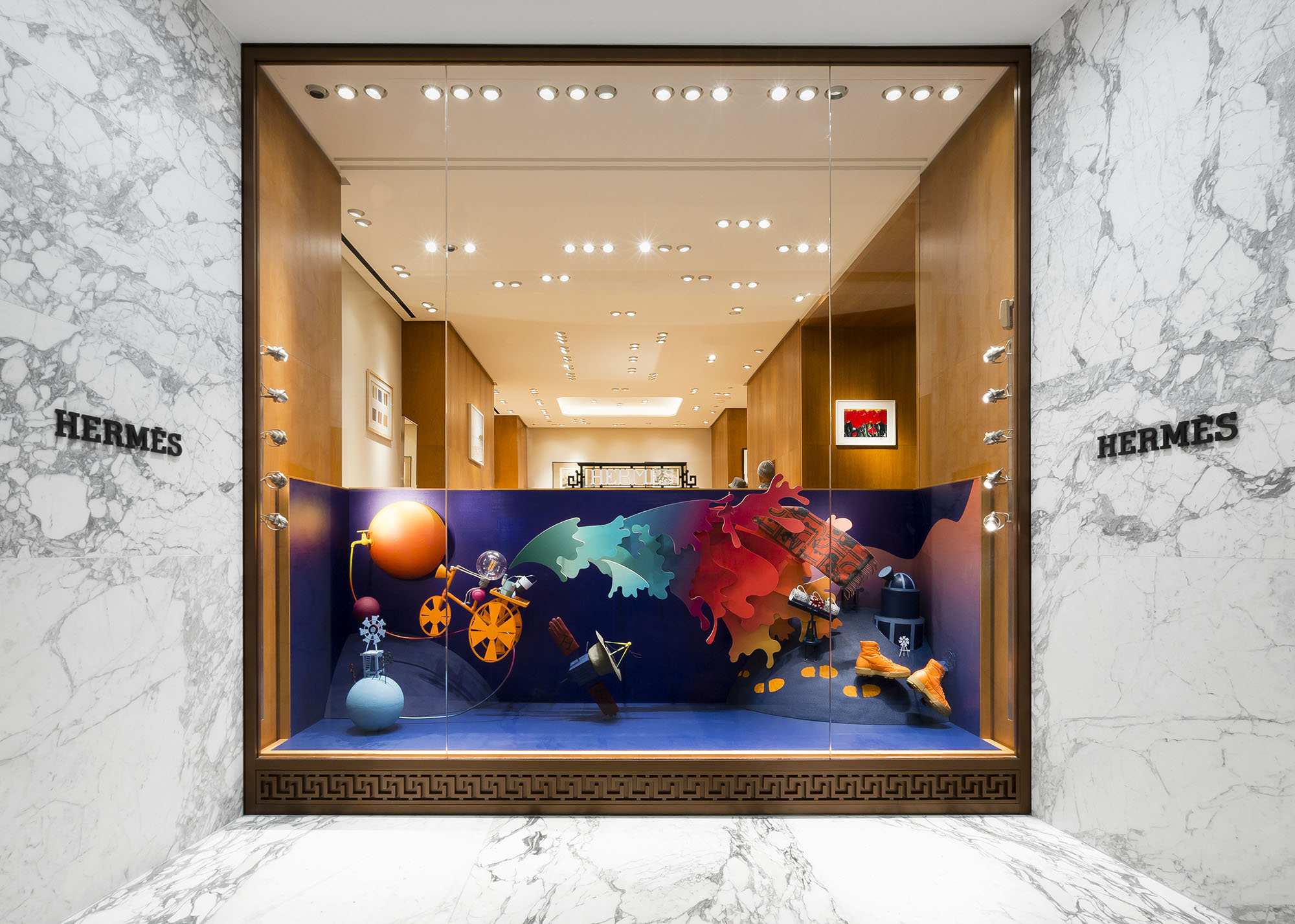 Hermès: Lightness | Bold Windows for Luxury Brands | StudioXAG