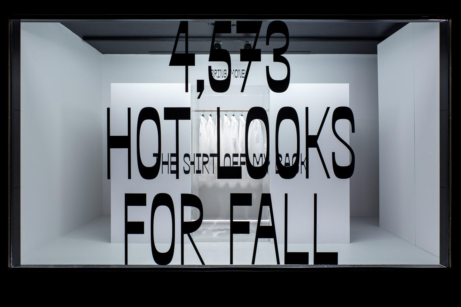 Standout retail window design: 4,573 Hot Looks for Fall, Barneys New York