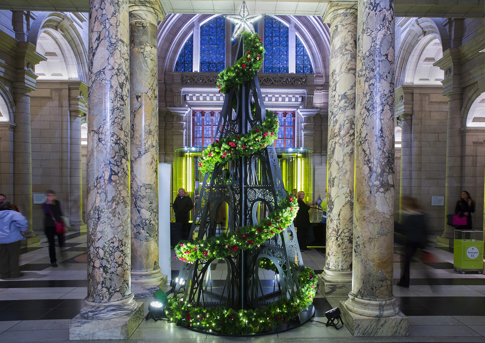 Festive concept design for the V&A Museum London