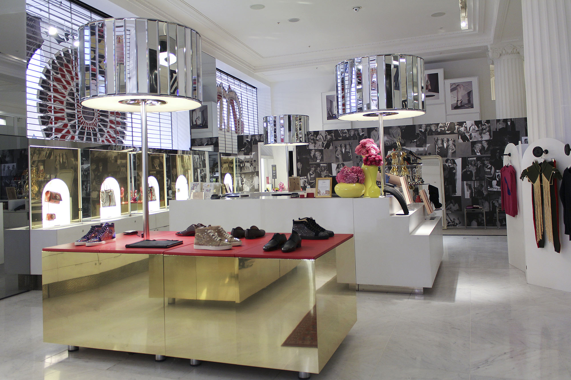 Designer retail installations - Louboutin at Selfridges